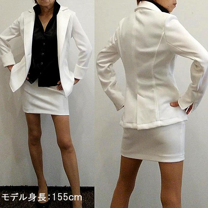 丈長ジャケットミニスカート タイトスカート レディーススーツ  