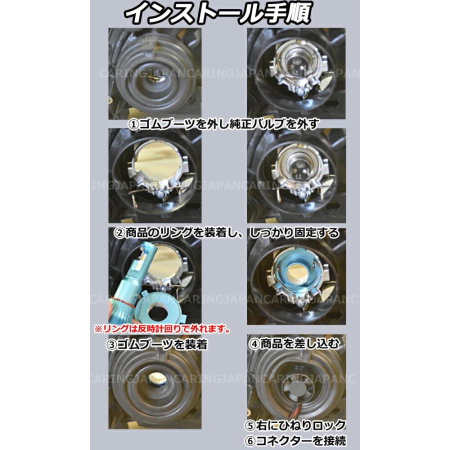 NISSAN 日産 マーチ K13系  LEDヘッドライト H4 車検対応 Hi/Lo切り替え パーツ アクセサリー CREE LMMC｜lmmc｜06