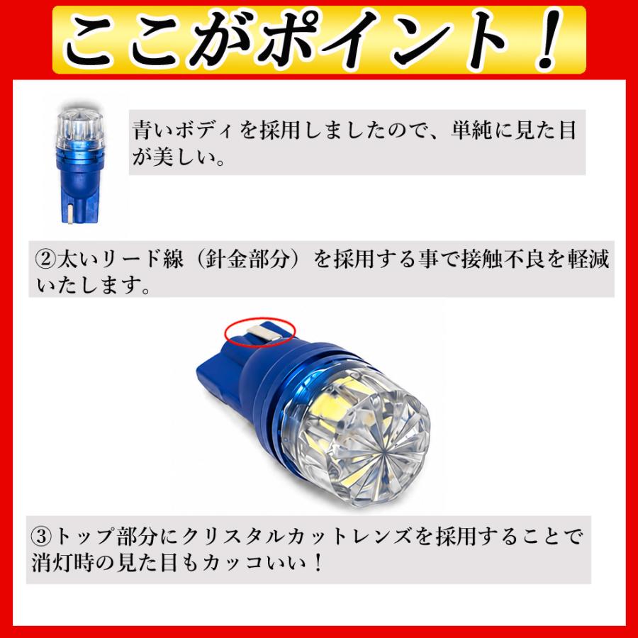 ワゴンR led T10 青いボディ SUZUKI スズキ ワゴンRスティングレー