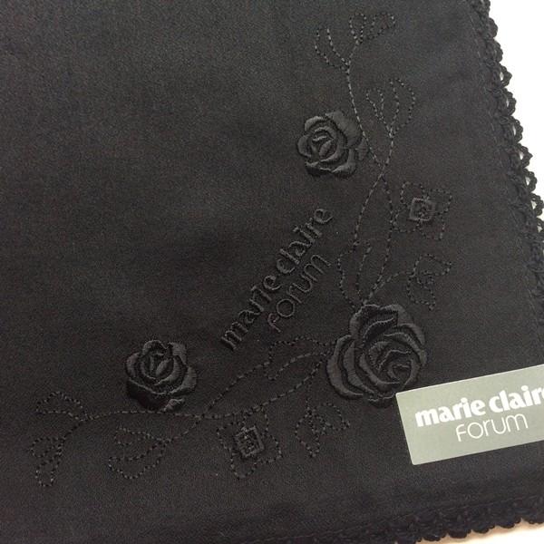 ハンカチ レディース 白 黒 フォーマル マリクレール バラ 花刺繍 レース 無地 冠婚葬祭 結婚式 ウエディングドレス ブランド 婦人 メール便 Hc 0001 エルナチュール ヤフーショップ 通販 Yahoo ショッピング