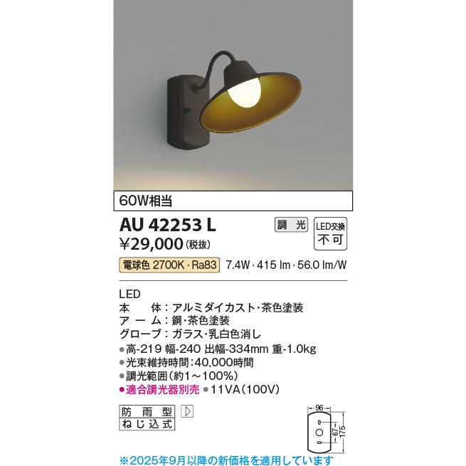 在庫処分品 KOIZUMI AU 45244 L スポットライト Koizumi コイズミ照明 エクステリアスポットライト AU45244L | 商品