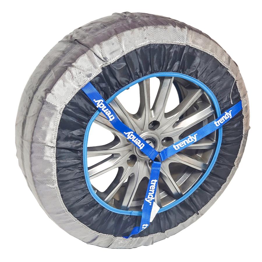 タイヤチェーン　 14インチ　15インチ　16インチ ACW × trendy 布製チェーン WS-50 ウィンターソック 14 / 15 16 インチ
