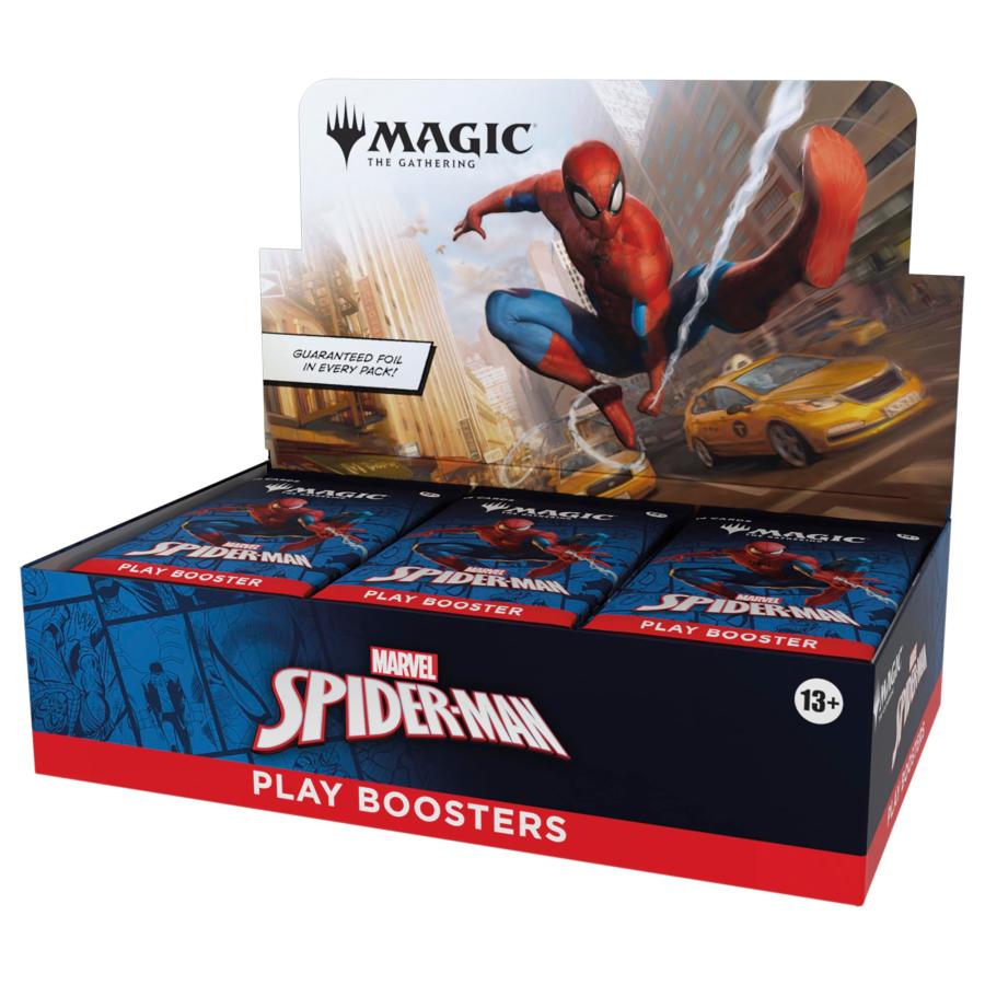 【新品未開封】MTG マーベル スパイダーマン プレイ・ブースター 英語版 ラッピング対応 マジック：ザ・ギャザリング マーベル スパイダーマン