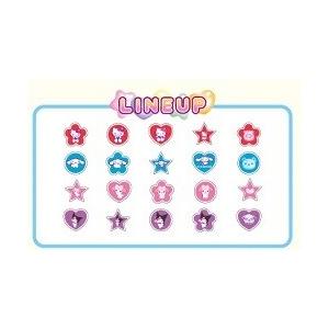 ラッピング対応 おはじきシール きらきらシール サンリオ