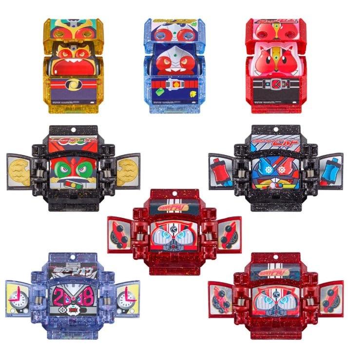 BANDAI 【8種コンプリート】 DXレジェンドライダー ゴチゾウ