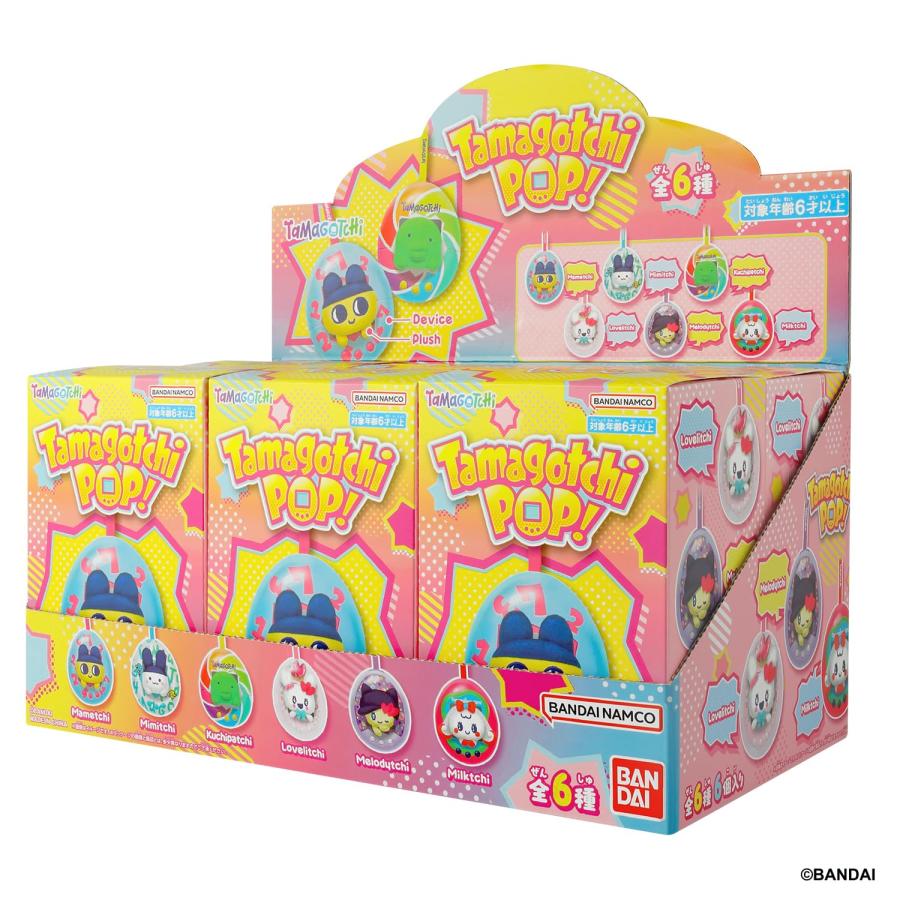 BANDAI（バンダイ） ラッピング対応 Tamagotchi Pop！ 1BOX6個入り