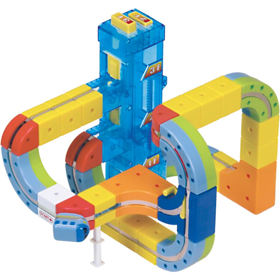 【新品】レールキューブ エレベーターセット ラッピング済み ラッピング対応 サンスマイル レールキューブ クリアメカ エレベーター