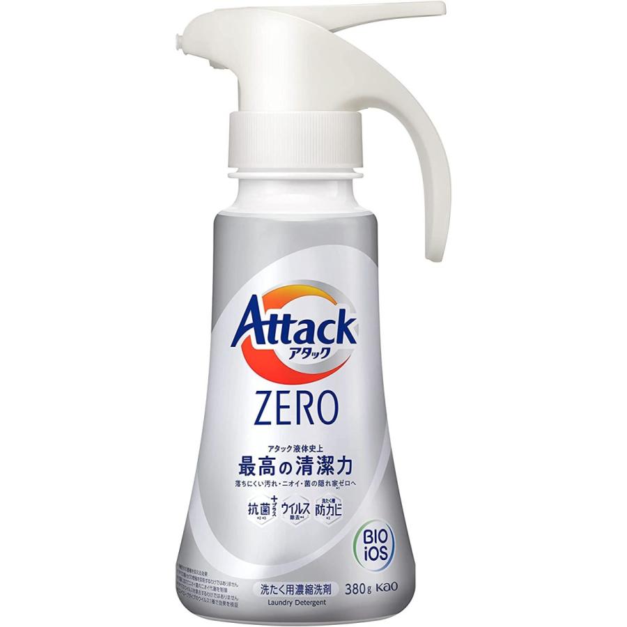 アタック 【4個セット】アタックZERO 洗濯洗剤 液体 アタック液体