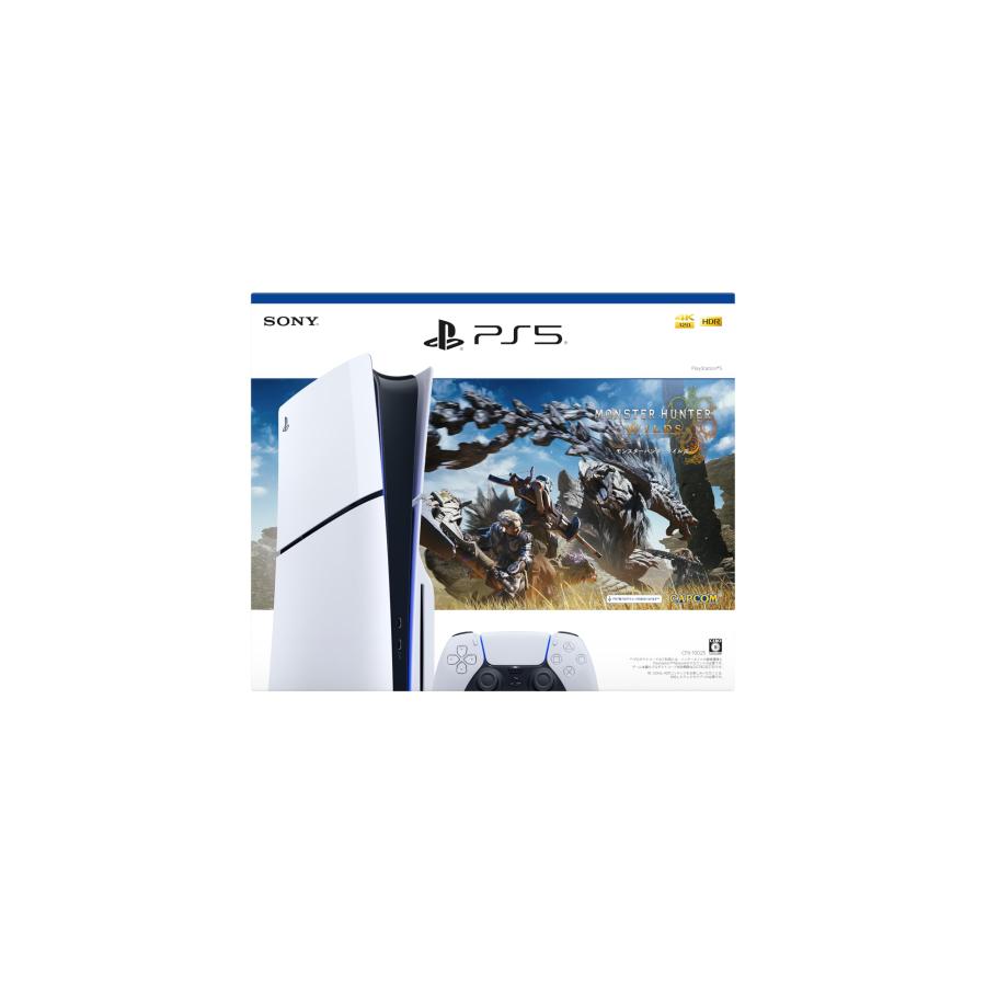 PlayStation5モンスターハンターワイルズダウンロード版 モンスターハンターワイルズ」のダウンロード版とPS5本体がセットに