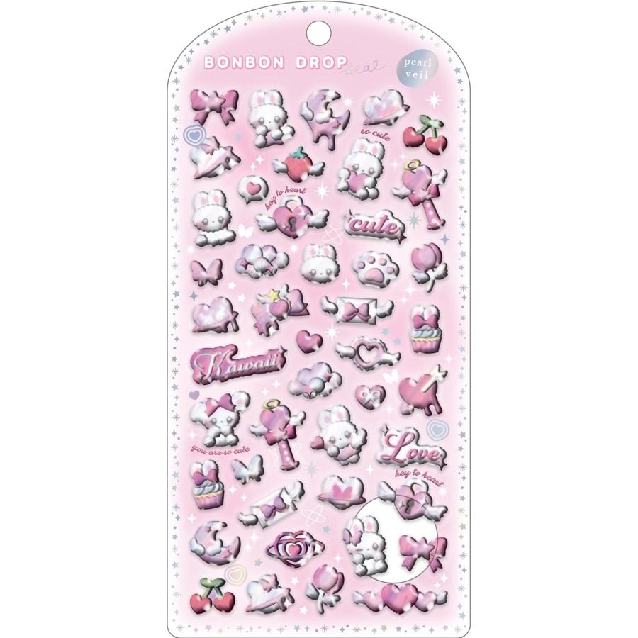 Q-LiA（クーリア） ラッピング対応 シール ボンボンドロップシール