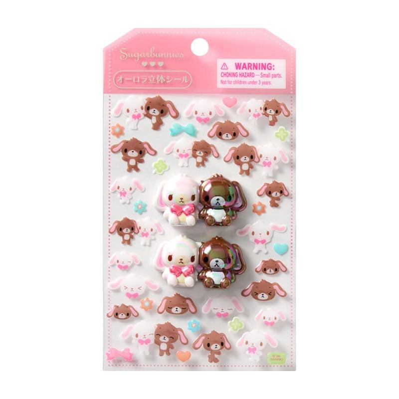 sanrio（サンリオ） ラッピング対応 オーロラ立体シール 立体シール
