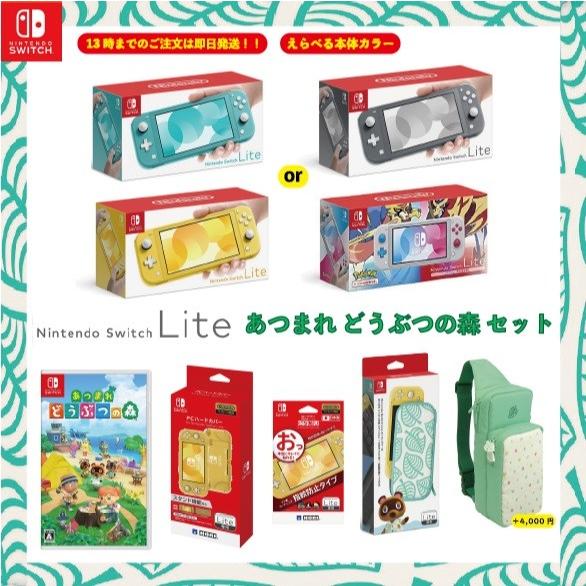 スイッチ本体 どう森 ターコイズ スイッチライト ギガランキングｊｐ