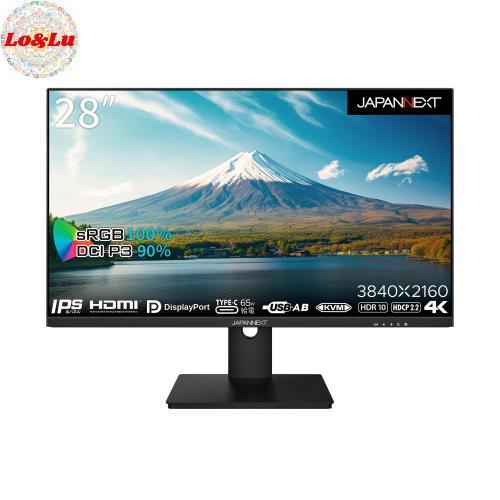 APANNEXT 28型 IPS 4K液晶モニター USB Type-C JAPANNEXT 28型 IPS 4K液晶モニター USB Type-C(最大65W給電対応