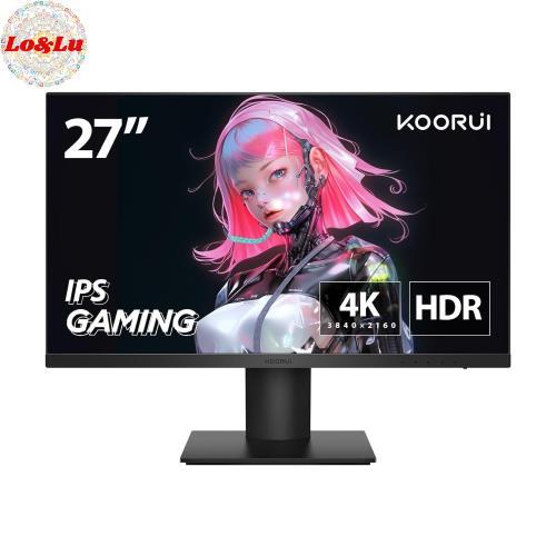 KOORUI モニター 27インチ, 4K ゲーミングモニター ディスプレイ KOORUI モニター 27インチ, 4K ゲーミングモニター ディスプレイ