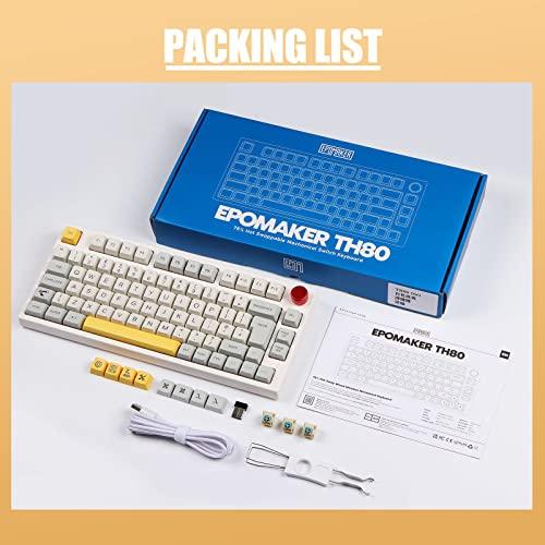 EPOMAKER Theory TH80 Pro ゲーミングキーボード テンキーレス ホットスワップ対｜loandlu｜09