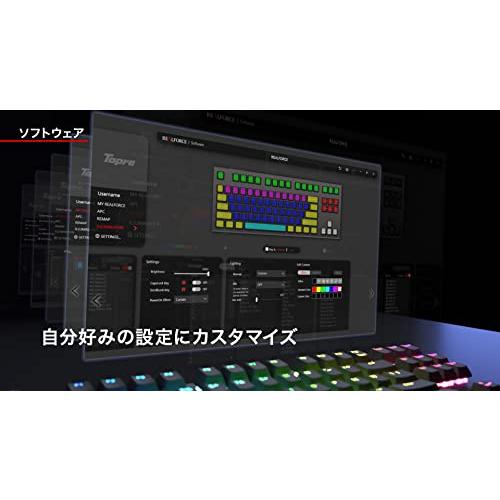 REALFORCE リアルフォース 東プレ GX1 キーボード 静音 45g TKL