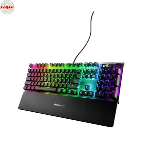 SteelSeries ラピッドトリガー 搭載 ゲーミングキーボード 有線 日本語