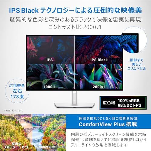 Dell U2723QE-A 27インチ 4K USB-Cハブモニター(5年間無輝点交換 Dell U2723QE-A 27インチ 4K USB-Cハブモニター(5年間無輝点交換