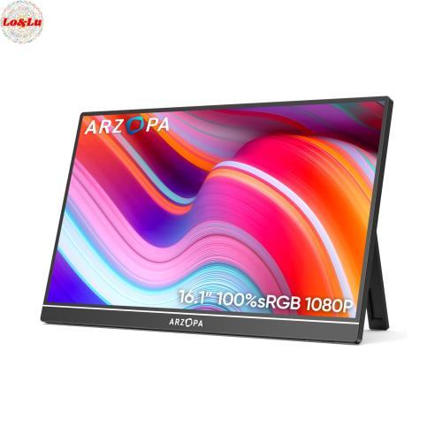 ARZOPA モバイルモニター 16.1インチ 100％ sRGB広色域