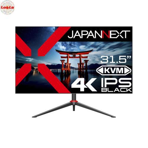 JAPANNEXT 31.5インチ IPS BLACKパネル搭載 4K(3840x2160)解像度 液晶