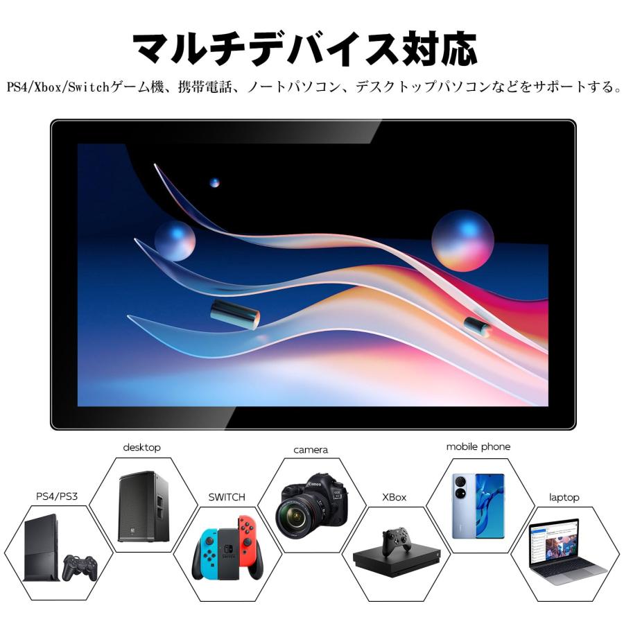 Jhcztrk 小型モニター 10.1 インチ 1920x1200 モバイルモニター Jhcztrk 小型モニター 10.1 インチ 1920x1200 モバイルモニター