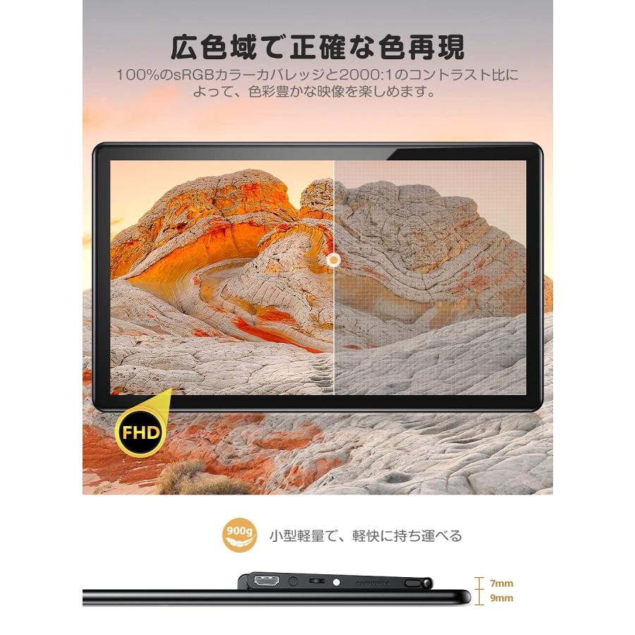 新品未使用　EVICIV 15.6インチ タッチパネル SALE／EVICIV モバイルモニター 15.6インチ フルHD タッチパネル