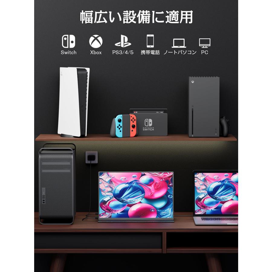 Pornitor モバイルモニター 14.5インチ 4K 3840x2400 - モバイル Pornitor モバイルモニター 14.5インチ 4K 3840x2400 - モバイル