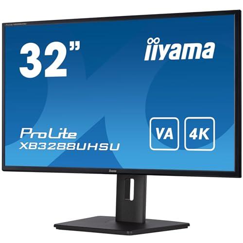 iiyama モニター ディスプレイ 31.5インチ 4K2K (3840×2160) VA方式 高さ調整｜loandlu｜02