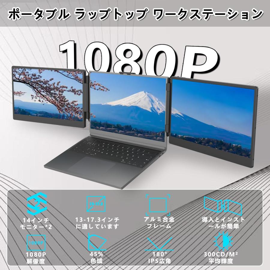 AnT デュアルモニター ノートパソコン用 モバイルモニター AnT デュアルモニター ノートパソコン用 モバイルモニター