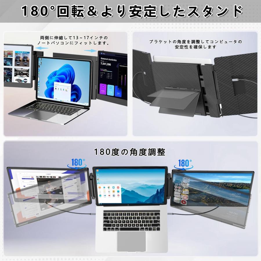 AnT デュアルモニター ノートパソコン用 モバイルモニター AnT デュアルモニター ノートパソコン用 モバイルモニター