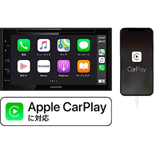 ケンウッド DVD/CD/USB/Bluetoothレシーバー DDX5020S「Apple