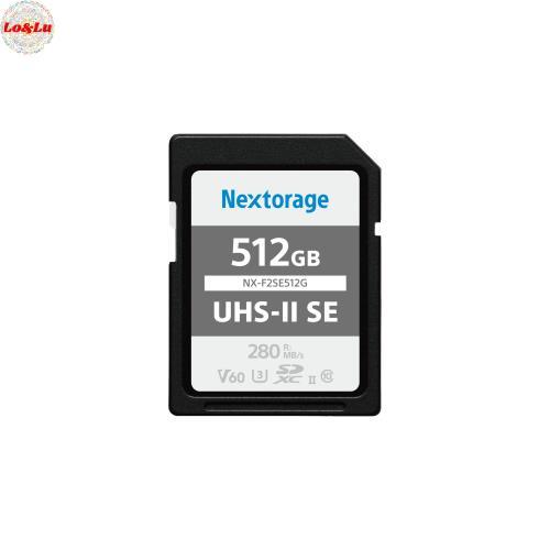 Nextorage ネクストレージ 国内メーカー 512GB UHS-II V60 SDXC 
