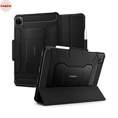 【色:ブラック】Spigen iPad Pro 12.9 ケース 第6/5世代( Spigen iPad Pro 12.9 ケース 第6世代 / 第5世代 (2022/2021