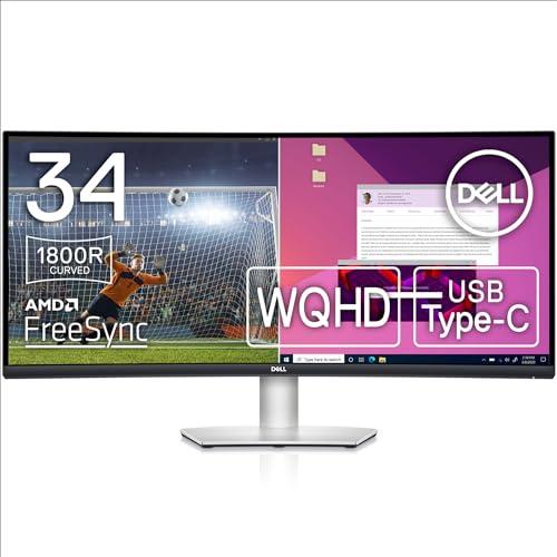 Dell S3423DWC 34インチ 曲面 USB-Cモニター ディスプレイ (3 Dell S3423DWC 34インチ 曲面 USB-Cモニター ディスプレイ (3