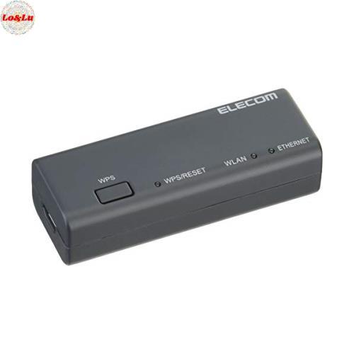 未使用品」エレコム WiFiルーター 無線LAN ポータブル 300Mbps AC