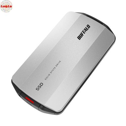 【kazu】 BUFFALO 外付けSSD (4TB) (USB3.2) バッファロー SSD 外付け 4TB USB3.2 Gen2 Type‐C 最大読出速度1050MB