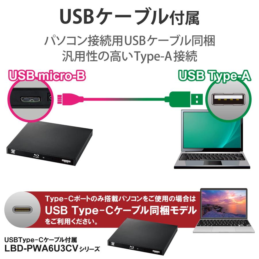 ロジテック 外付け ブルーレイドライブ Blu-ray USB3.2 Gen1 ロジテック 外付け ブルーレイドライブ Blu-ray USB3.2 Gen1