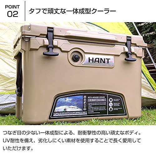 HANT(ハント) クーラーボックス 20QT(18.9L) (カーキ) : Lo&Lu