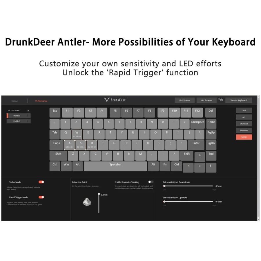 drunkdeer A75 キーボード　ラピッドトリガー Amazon | DrunkDeer A75 ラピッドトリガー キーボード