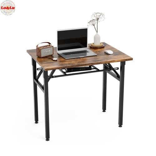 FryLR 折りたたみデスク 大理石柄 組み立て不要 80*60*72CM パソコン