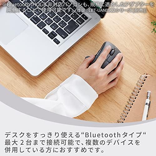 エレコム マウス ワイヤレスマウス SHELLPHA Bluetooth 静音 抗菌 5ボタン+チルトホイール ブラック M-SH30BBSKBK｜loandlu｜06