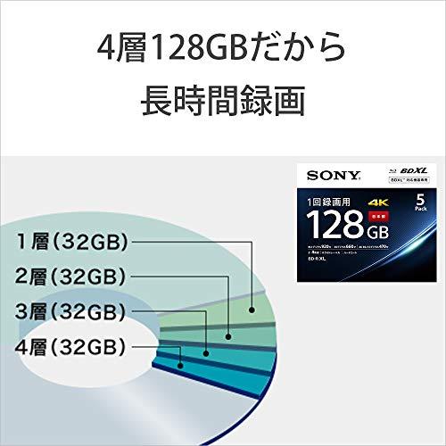 ソニー 日本製 ブルーレイディスク BD-R XL 128GB (1枚あたり地デジ約15時間) 1回録画用 25枚入り 4倍速ダビング対応 ケース無し 25BNR4VAPP4｜loandlu｜08