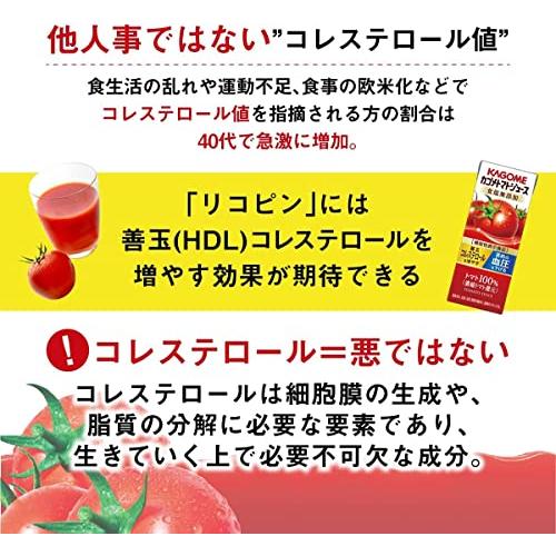 カゴメ トマトジュース 食塩無添加 200ml×24本[機能性表示食品]｜loandlu｜06
