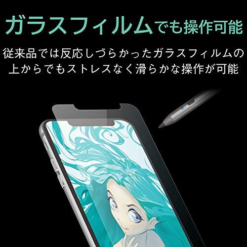 エレコム タッチぺン スタイラスペン 【極細1.5mmのペン先で繊細な書き込みが可能】 iPhone X/XR/XS/XS Max 対応 ブラック P-TPACST01BK｜loandlu｜03