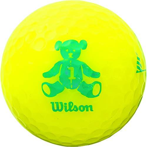Wilson(ウィルソン)ゴルフボール BEAR4 ダース イエロー｜loandlu｜04