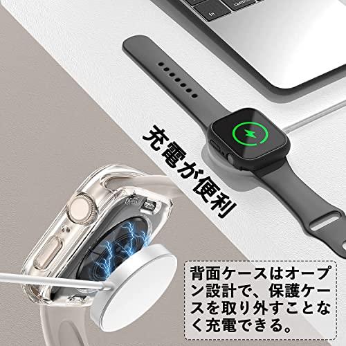 [Sunhel] コンパチブル Apple Watch アップルウォッチ用 ケース 2-in-1 防水ケース 全面保護カバー 対応 AppleWatch SE/SE2 Series6 Series5 Series4｜loandlu｜06