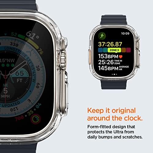 Spigen Apple Watch Ultra2 ケース/Apple Watch Ultra ケース 49mm 対応 落下 衝撃 吸収 簡易着脱 超薄型 シンプル スリム 軽量 保護カバー｜loandlu｜04