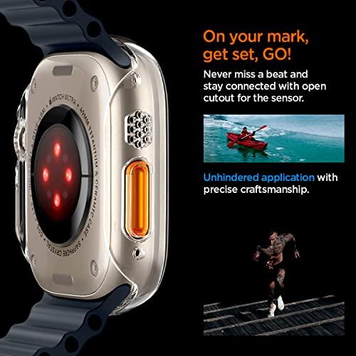 Spigen Apple Watch Ultra2 ケース/Apple Watch Ultra ケース 49mm 対応 落下 衝撃 吸収 簡易着脱 超薄型 シンプル スリム 軽量 保護カバー｜loandlu｜06