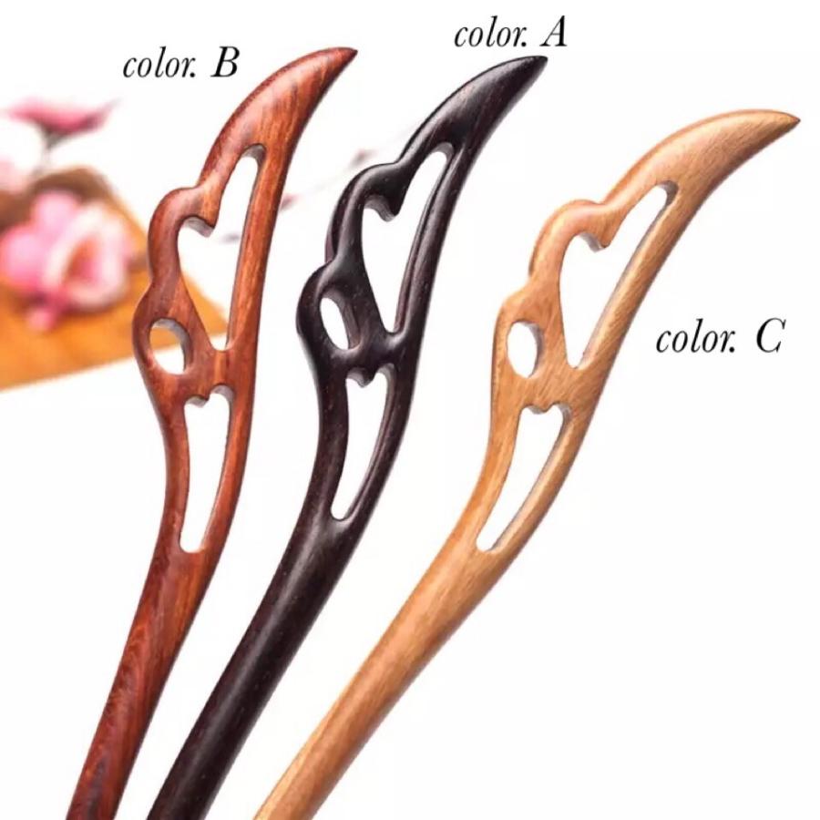 かんざし 一本 普段使い 木製 ヘアスティック 誕生日 お祝い 髪飾り 木 和装 シンプル 京都 着物