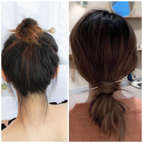 玉かんざし シンプル 金 ラメ １本 簪 S0050 ビジューアクセサリーloaris 通販 Yahoo ショッピング